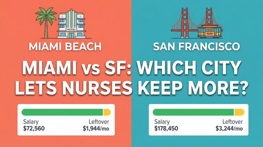 Miami Beach vs San Francisco cost of living